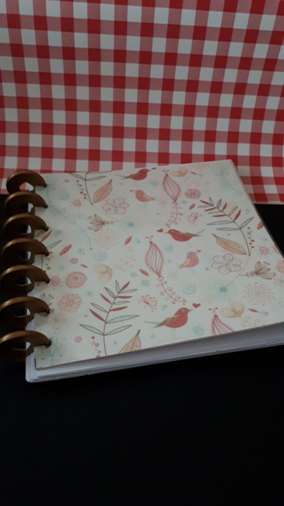 zelfgemaakte planner